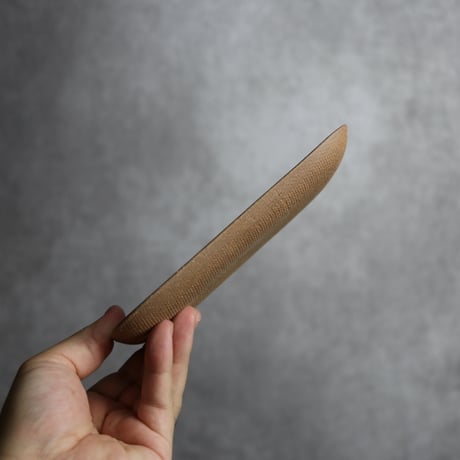 長角皿 小 サンディー オーグスヤーに呉須の点 やちむん 陶器 一翠窯:7021001