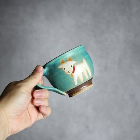 丸マグ ヤギ7 やちむん 陶器 atelier qucchane:7026039