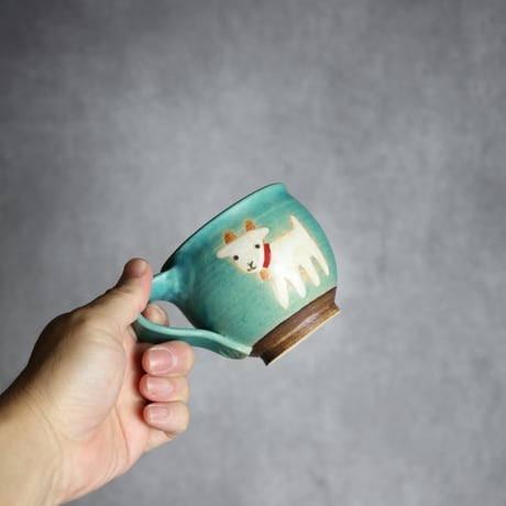丸マグ ヤギ5 やちむん 陶器 atelier qucchane:7026039