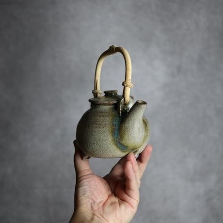 土瓶2 白釉 やちむん 陶器 榮一工房:7013095