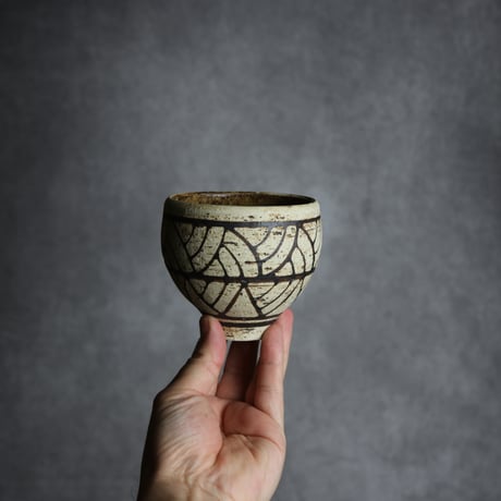 ロックカップ 柄2 やちむん 陶器 田村聡士 mano619:7018018