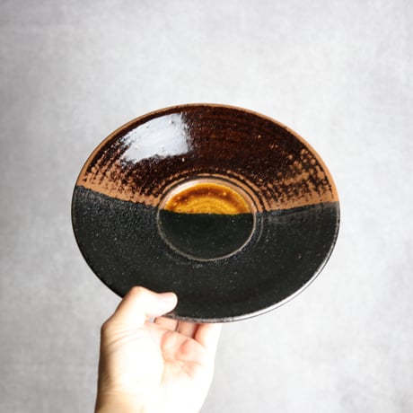 7寸皿3 SUN RISE やちむん 陶器 工房エクレシア:7019017