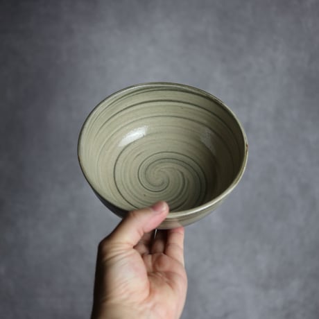 5寸鉢S2 飴釉 点打 刷毛目 やちむん 陶器 北窯 松田米司工房:7003035