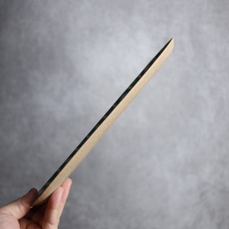 長角皿 長 ヘゴ トルコブルー やちむん 陶器 一翠窯:7021004
