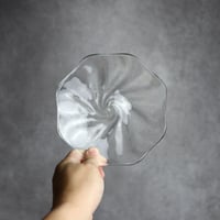 7105016 うず小皿 琉球ガラス 工房glass32
