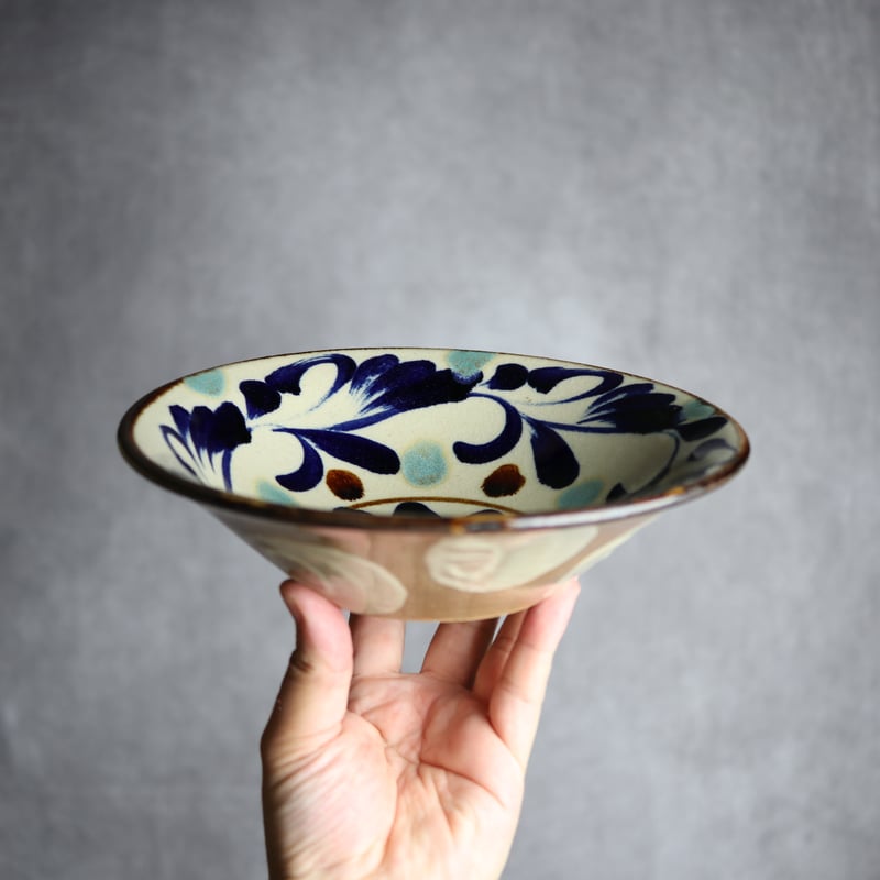 やちむん エドメ陶房 20センチ鉢 やちむん エドメ陶房 20センチ鉢