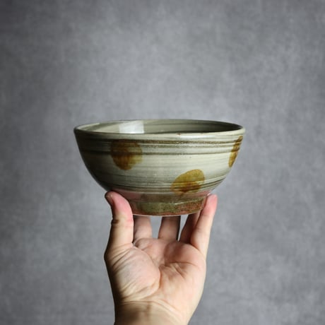 5寸鉢1 飴釉 点打 やちむん 陶器 北窯 松田米司工房:7003035