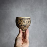 ロックカップ4 柄 やちむん 陶器 田村聡士 mano619:7018018