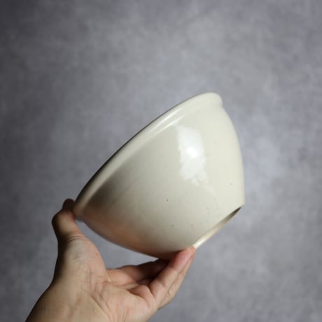深ボウル 白 L やちむん 陶器 nayan:7202033