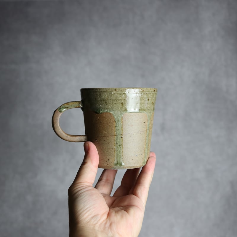 マグカップ2 灰釉 やちむん 陶器 仁陶器工房:7023037 | MADE IN OKINA