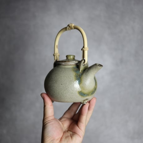 土瓶1 白釉 やちむん 陶器 榮一工房:7013095