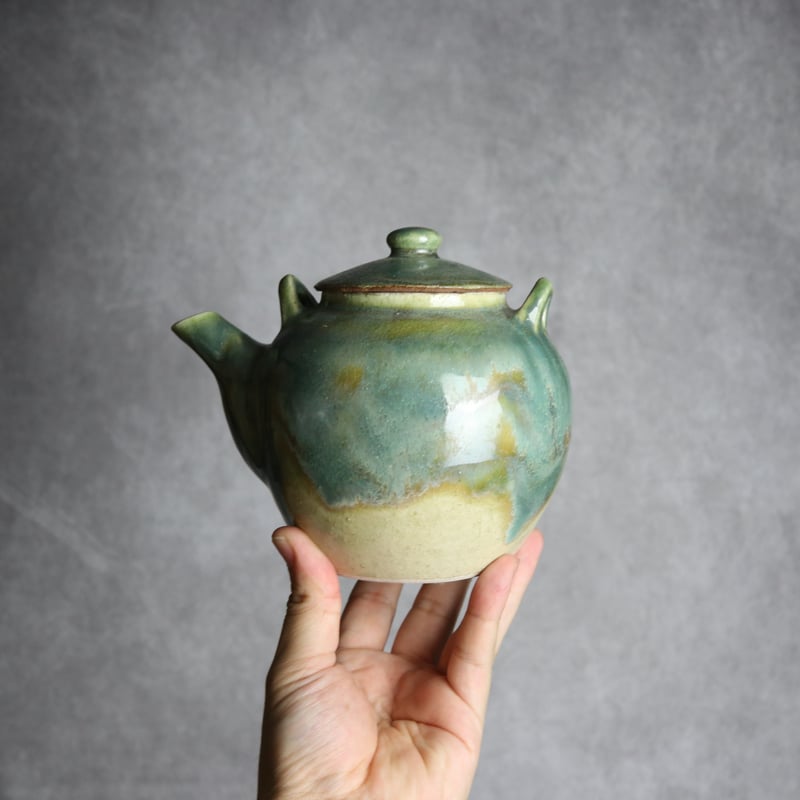 長棗虫秋草】新井司峰共箱