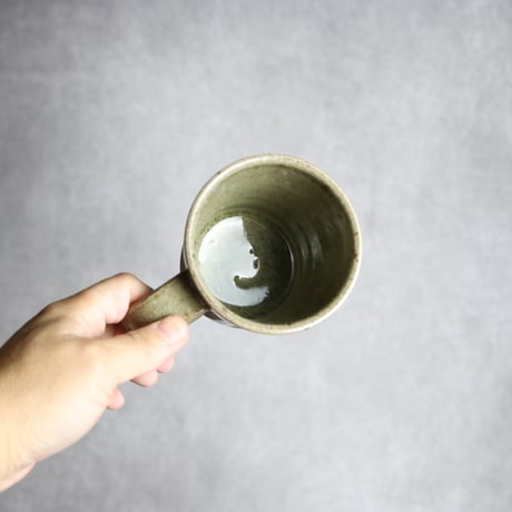 マグカップ4 灰釉 やちむん 陶器 仁陶器工房:7023037
