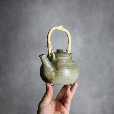 土瓶2 白釉 やちむん 陶器 榮一工房:7013095