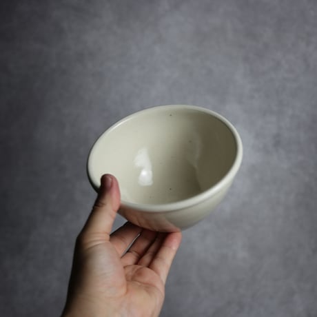 深ボウル 白 MS やちむん 陶器 nayan:7202027