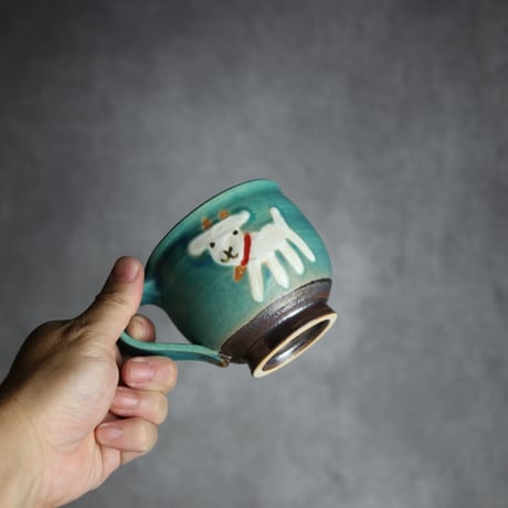 丸マグ ヤギ1 やちむん 陶器 atelier qucchane:7026039