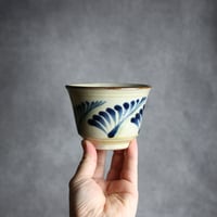 7031039【谷野陶器所】葉柄　フリーカップ大①