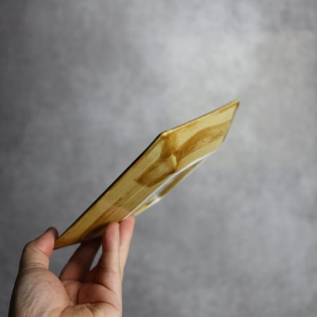 角皿A ラグーン やちむん 陶器 アトリエクッチャネ:7026015
