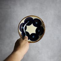 小鉢3 青丸紋 やちむん 陶器 エドメ陶房:7201001