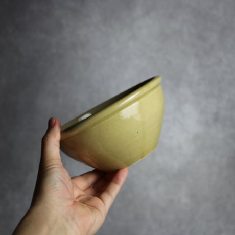 深ボウル 黃 M やちむん 陶器 nayan:7202031