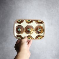 長角皿 小 ポミエ 飴 やちむん 陶器 一翠窯:7021001