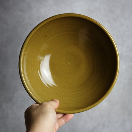 浅ボウル 茶 M やちむん 陶器 nayan:7202019