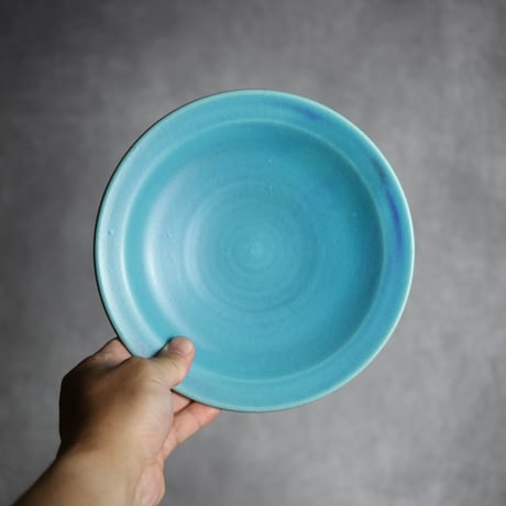 色鮮やかな陶器の皿 直径40cm 色鮮やかな陶器の皿 直径40cm