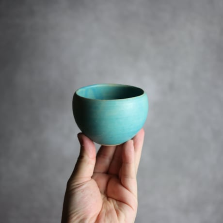 トルコ釉 小鉢 ミニS1 やちむん 陶器 仁陶器工房:7023046