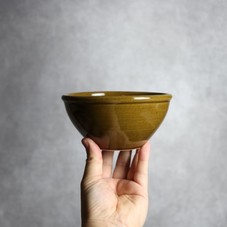深ボウル 茶 MS やちむん 陶器 nayan:7202029