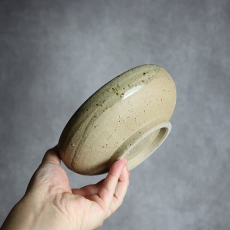 平鉢中2 灰釉 やちむん 陶器 仁陶器工房:7023025