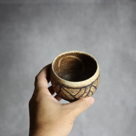 ロックカップ4 柄 やちむん 陶器 田村聡士 mano619:7018018