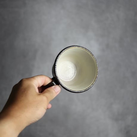 コーヒーカップS1 黒シリーズ やちむん 陶器 sui:7022007