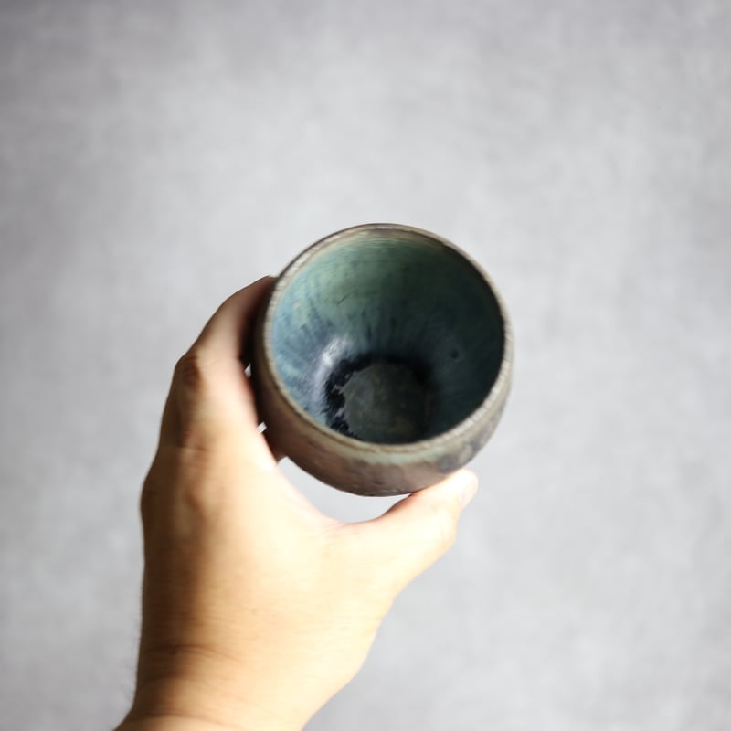 志陶房　やちむん　セット 陶芸工房ふじ | 6寸マカイ、イッチン唐草模様 #陶芸工房ふじ