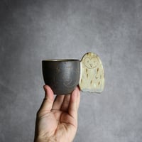 エゾフクロウカップ3 やちむん 陶器 土の種:7204007