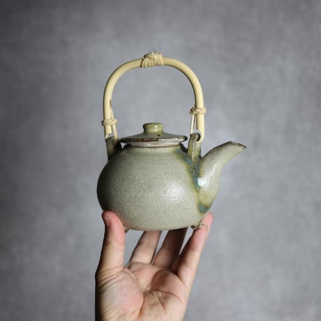 土瓶1 白釉 やちむん 陶器 榮一工房:7013095