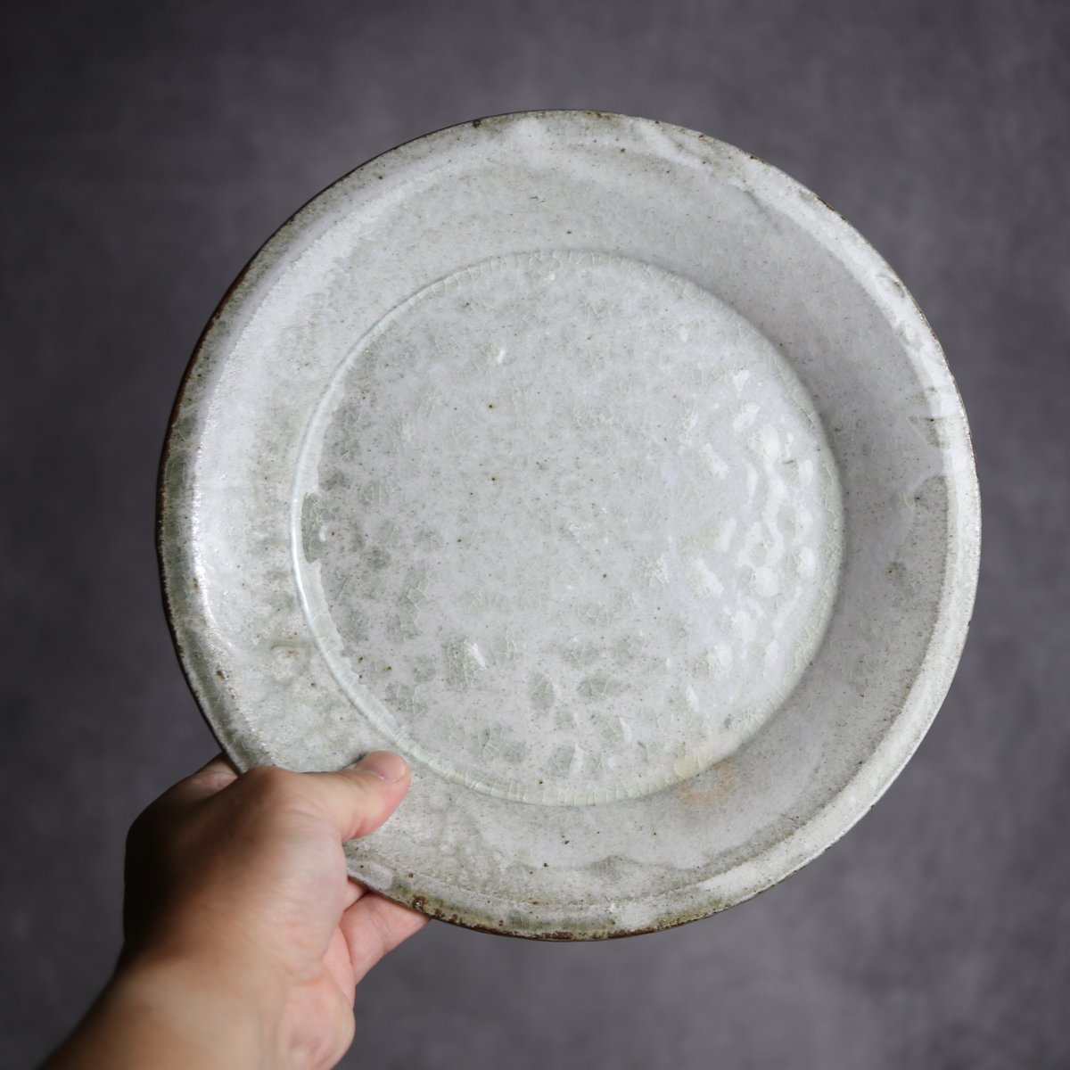 美濃白瓷皿（平安時代）発掘品 美濃白瓷皿（平安時代）発掘品 美濃白瓷皿（平安時代）発掘品