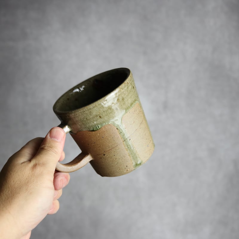 マグカップ2 灰釉 やちむん 陶器 仁陶器工房:7023037 | MADE IN OKINA