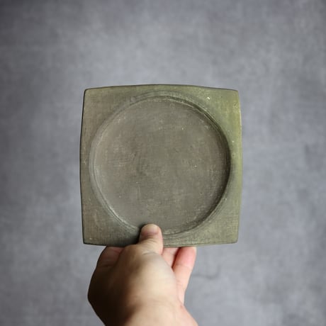 銘々皿1 やちむん 陶器 南蛮焼知念窯 :7209002