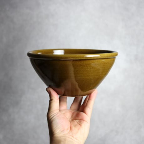 深ボウル 茶 L やちむん 陶器 nayan:7202035