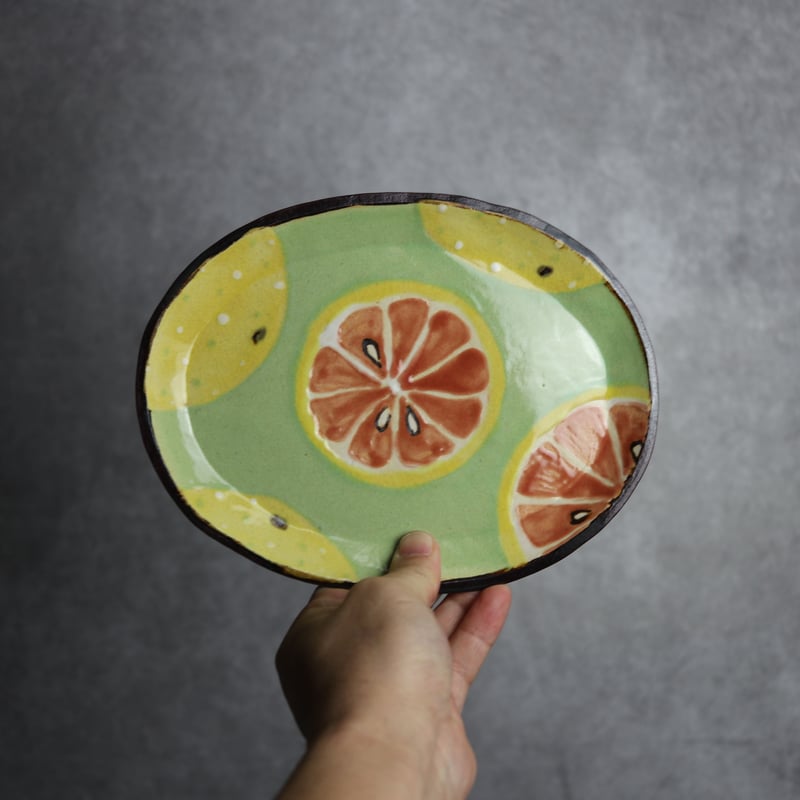 やちむん　オーバル皿　セット　アトリエクッチャネ　カレー皿　オーバルプレート やちむん オーバル皿 セット アトリエクッチャネ カレー皿