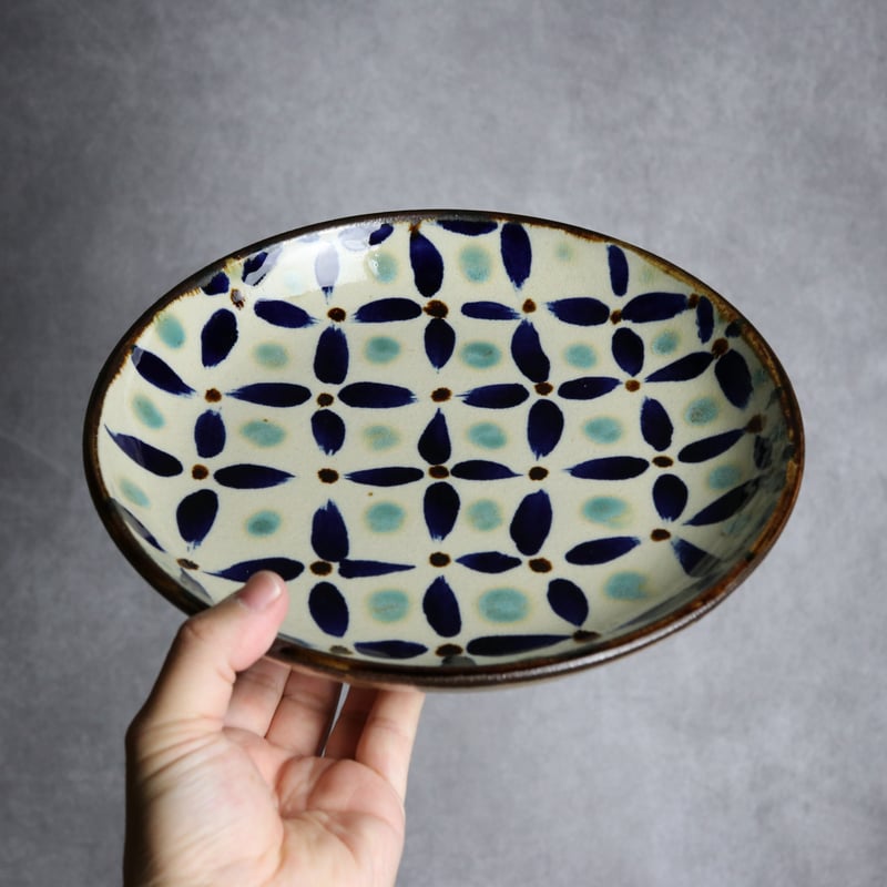 最終値下げ！やちむん 陶房 火風水 8寸皿