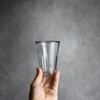 琉球ガラス ヴィンテージひとくちビア クリア  工房glass32 : 7105019