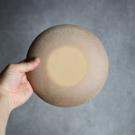 ちゃんぷるー皿小1 櫛目三角 やちむん 陶器 一翠窯:7021014