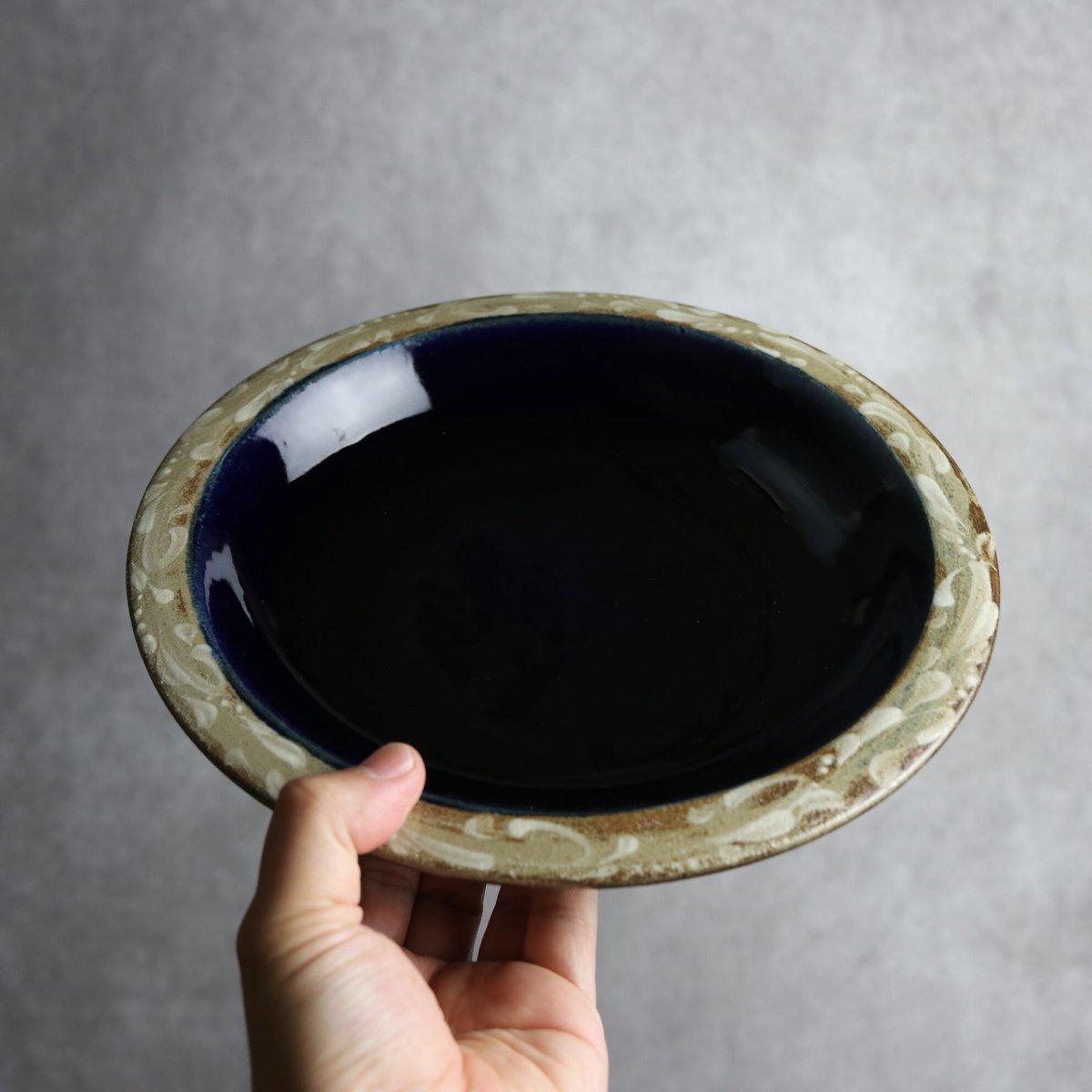 龍峰窯』 古伊万里唐草 有田焼 伊万里染付花唐草 花文皿 16