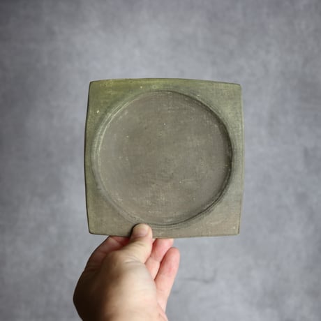 銘々皿1 やちむん 陶器 南蛮焼知念窯 :7209002