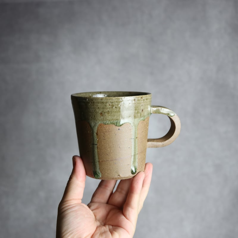 マグカップ2 灰釉 やちむん 陶器 仁陶器工房:7023037 | MADE IN OKINA