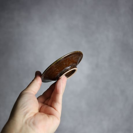 3寸皿S2 三彩 掛釉 やちむん 陶器 北窯 松田米司工房:7003001