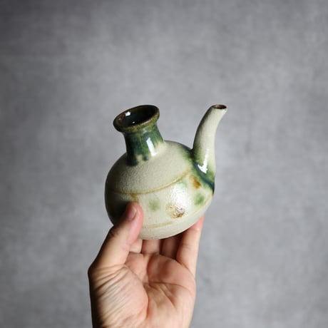 カラカラ1合② 三彩 点打 やちむん 陶器 榮一工房:7013091