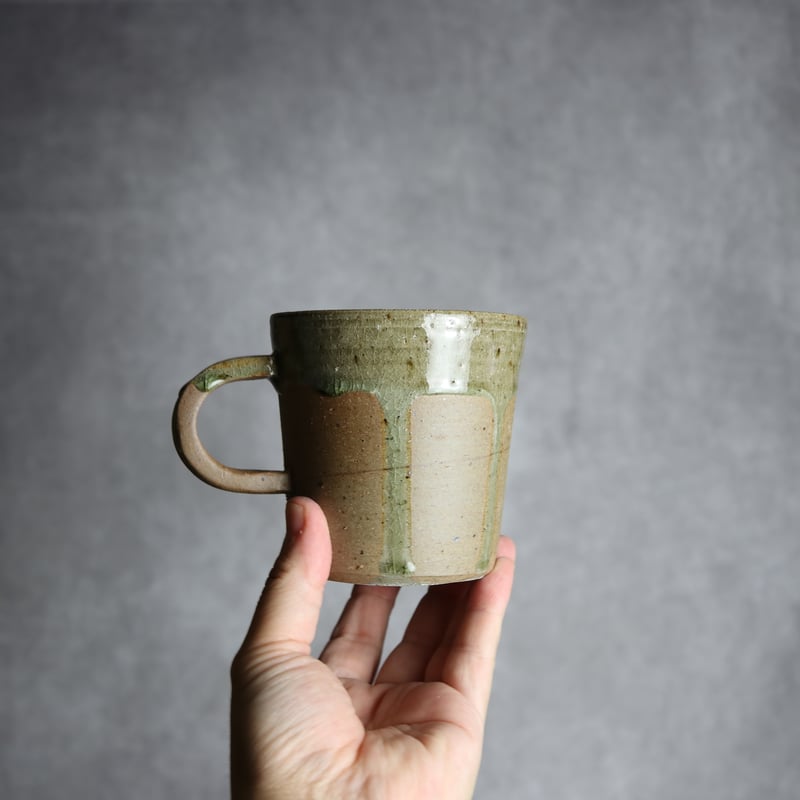 マグカップ2 灰釉 やちむん 陶器 仁陶器工房:7023037 | MADE IN OKINA