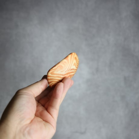 豆皿2 赤 練り込み やちむん 陶器 南蛮焼知念窯 :7209001